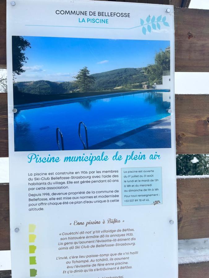 Gîte de montagne -Bellefosse Alsace Extérieur photo